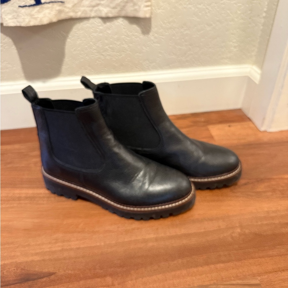 Caslon Miller Water Resistant Lug Chelsea Boot